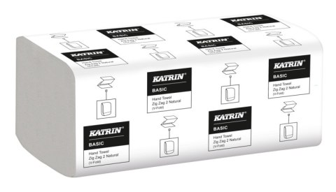 Ręczniki składane KATRIN BASIC Zig Zag 2 Natural, ZZ, 20 x 200, Handy Pack, 35564, opakowanie: 20 owijek Katrin Ręczniki składane KATRIN BASIC Zig Zag 2 Natural, ZZ, 20 x 200, Handy Pack, 35564, opakowanie: 20 owijek Katrin