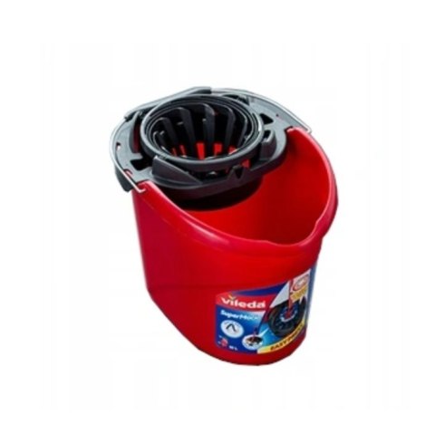 VILEDA Wiadro z wyciskaczem SuperMocio 10l okrągłe 11500 Vileda VILEDA Wiadro z wyciskaczem SuperMocio 10l okrągłe 11500 Vileda