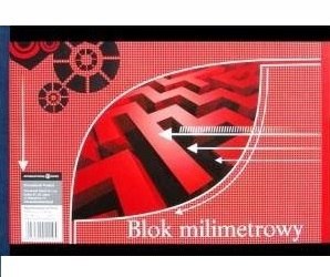 Blok milimetrowy A4 20 kartek GARWOLIN Interdruk Blok milimetrowy A4 20 kartek GARWOLIN Interdruk