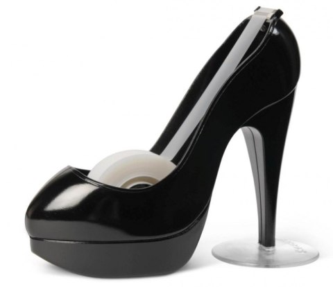 Dyspenser do taśm Scotch_ w kształcie szpilki (C30-BLACK SHOE), taśma GRATIS Scotch 3M Dyspenser do taśm Scotch_ w kształcie szpilki (C30-BLACK SHOE), taśma GRATIS Scotch 3M