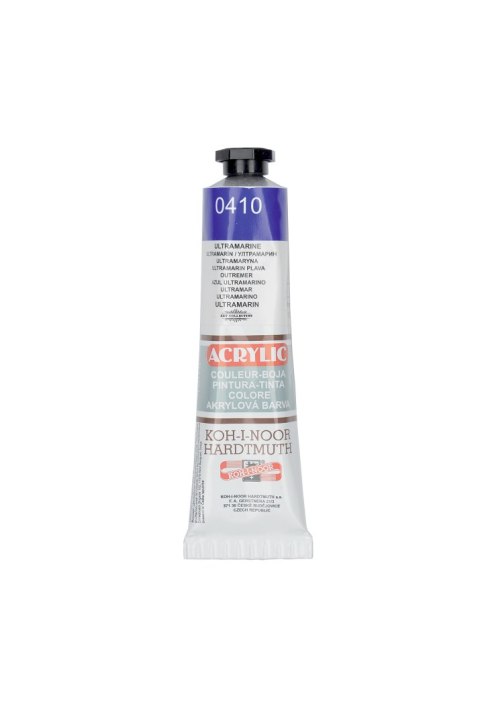 Farba akrylowa 162717 ultram. 0410 40ml. KOH Koh-i-noor Farba akrylowa 162717 ultram. 0410 40ml. KOH Koh-i-noor