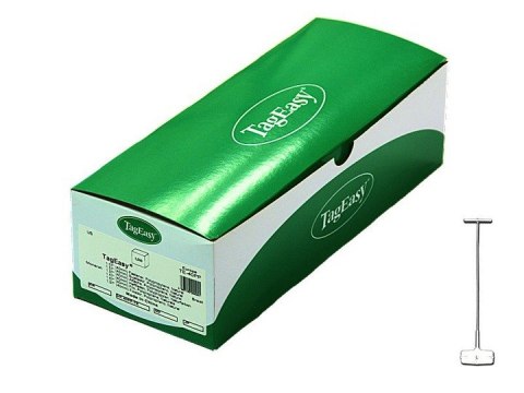 Łącznik do metkownicy igłowej 25mm 5000szt/TE-25PP-WHT TagEasy VKF Łącznik do metkownicy igłowej 25mm 5000szt/TE-25PP-WHT TagEasy VKF