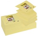 Bloczek_samoprzylepny POST-IT_ Super sticky Z-Notes (R330-12SS-CY), 76x76mm, 1x90 kart., żółty Post-It 3M