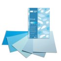 Blok Deco Blue A4, 170g, 20 ark, 5 kol. tonacja niebieska, Happy Color HA 3717 2030-032 Happy Color