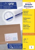 Etykiety uniwersalne 6135 210 x 148 200ark A5 Trwałe, Avery Zweckform Avery Zweckform