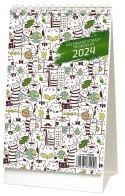 Kalendarz stojący trójdzielny 2025 KB038B WOKÓŁ NAS Wokół Nas