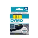 Taśma DYMO D1 - 9 mm x 7 m, czarny / żółty S0720730 do drukarek etykiet Dymo