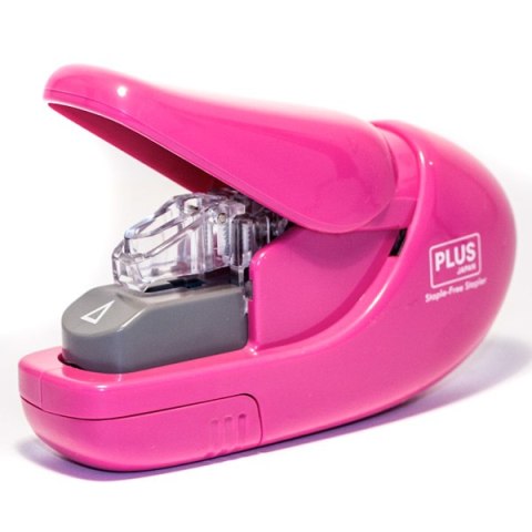 Zszywacz Staple_Free 5K 106_AB, różowy, 205136, Plus, MAX Plus Japan