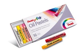 Pastele olejne 16 kolorów PHN-16 PENTEL Pentel