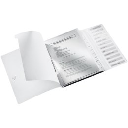 Teczka segregująca 12 przekładek PP Leitz WOW, czarna 46340095 . Leitz