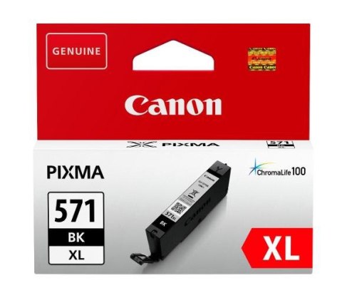 Tusz CANON (CLI-571BKXL) czarny 895str 0331C001 Canon Tusz CANON (CLI-571BKXL) czarny 895str 0331C001 Canon