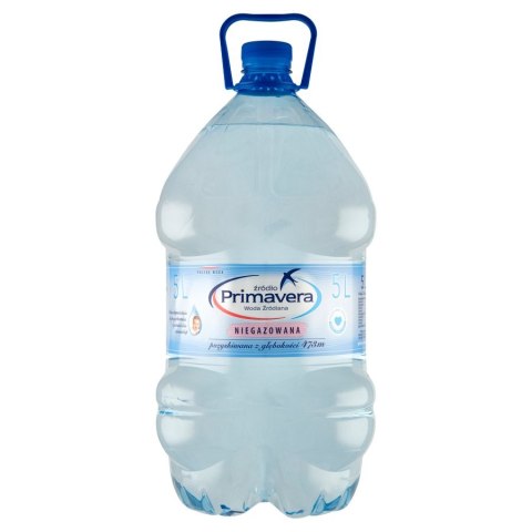 Woda PRIMAVERA 5L niegazowana PET Primavera Woda PRIMAVERA 5L niegazowana PET Primavera