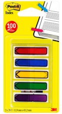 Zakładki indeksujące POST-IT_ (684-ARR1), PP, 12x43mm, strzałka, 5x20 kart., mix kolorów Post-It 3M Zakładki indeksujące POST-IT_ (684-ARR1), PP, 12x43mm, strzałka, 5x20 kart., mix kolorów Post-It 3M