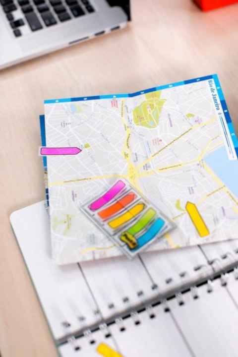 Zakładki indeksujące POST-IT_ (684-ARR1), PP, 12x43mm, strzałka, 5x20 kart., mix kolorów Post-It 3M Zakładki indeksujące POST-IT_ (684-ARR1), PP, 12x43mm, strzałka, 5x20 kart., mix kolorów Post-It 3M