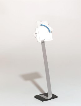 CRYSTAL SIGN stand A4 tablica informacyjna A4 Srebrny 481823 DURABLE Durable