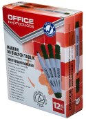Marker do tablic , okrągły, 1-3mm (linia), zielony, typu OFFICE PRODUCTS 17071411-02 Office Products