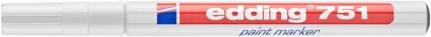 Marker lakierowy 1-2mm 751 biały EDDING końcowka okrągła Edding
