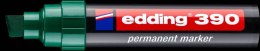 Marker permanentny ścięta końcówka 4-12 mm zielony Edding 390/004/ZI Edding