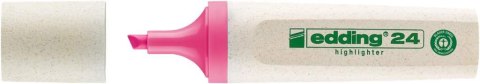 Zakreślacz ekologiczny EDDING różowy 24/009/r ed Edding