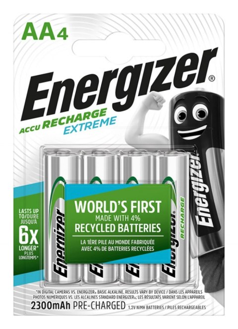 Bateria akumulatorek ENERGIZER HR6 AA (4szt) 2300mAh Energizer Bateria akumulatorek ENERGIZER HR6 AA (4szt) 2300mAh Energizer