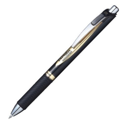 Cienkopis kulkowy czarny 0,5mm ENERGEL DocumentPen BLP75-A PENTEL Pentel Cienkopis kulkowy czarny 0,5mm ENERGEL DocumentPen BLP75-A PENTEL Pentel