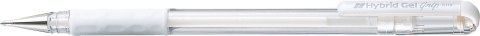 Długopis żelowy 0,8mm biały K118-W PENTEL - HYBRID GEL GRIP Pentel Długopis żelowy 0,8mm biały K118-W PENTEL - HYBRID GEL GRIP Pentel