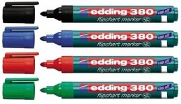 Marker flipchart okrągły 1.5-3mm - komplet 4szt EDDING 380/4S Edding