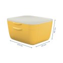 Pojemnik z szufladami Leitz Cosy, żółty 53570019 Leitz