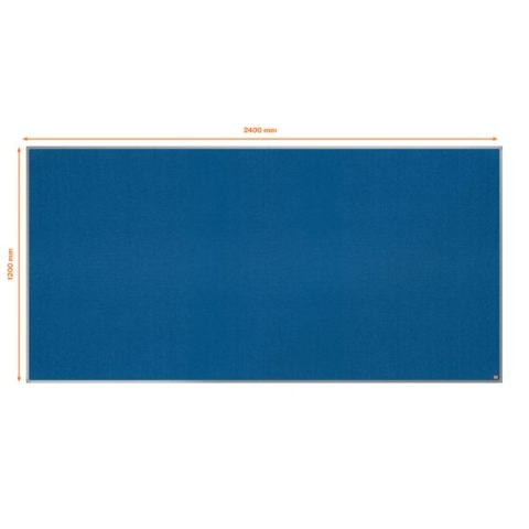 Tablica ogłoszeniowa filcowa Nobo Essence 2400x1200mm, niebieska 1915439 Nobo Tablica ogłoszeniowa filcowa Nobo Essence 2400x1200mm, niebieska 1915439 Nobo