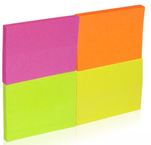 Bloczek 38x51 fluo(4x50)7578001PL-99 DONAU Donau Bloczek 38x51 fluo(4x50)7578001PL-99 DONAU Donau