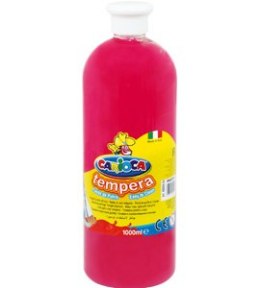 Farba tempera 1000 ml, różowy ciemny CARIOCA 170-1865/170-26-41 (X) Carioca