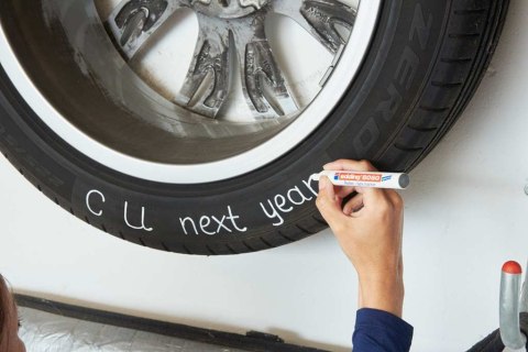 Marker do opon EDDING 8050 biały Edding