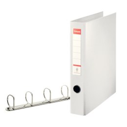 Segregator ringowy Esselte, A4 Combi z 4 kółkami, grzbiet 62 mm, 30% PP z recyklingu, biały 82400 Esselte