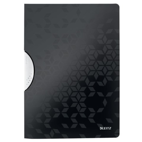 Skoroszyt z klipsem Leitz WOW, czarny 41850095 Leitz Skoroszyt z klipsem Leitz WOW, czarny 41850095 Leitz