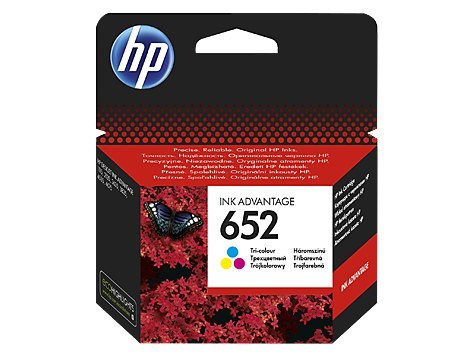 Tusz HP 652 (F6V24AE) kolor 200str 1115/2135/2136/3635/3835/4675 Hewlett-Packard Tusz HP 652 (F6V24AE) kolor 200str 1115/2135/2136/3635/3835/4675 Hewlett-Packard