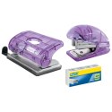 Zszywacz mini Rapid ColourBreeze F4, 10 kartek, 5 lat gwarancji, lawendowy 5001532 Rapid