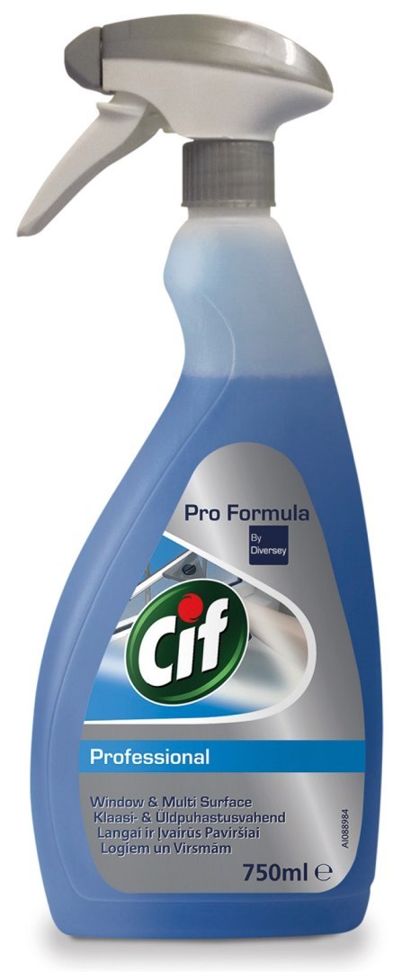CIF Płyn do mycia szyb 750 ml Window&Multisurface cleaner 7518650 16423 Cif CIF Płyn do mycia szyb 750 ml Window&Multisurface cleaner 7518650 16423 Cif