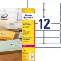 Etykiety adresowe L4772-25 99,1 x 42,3 25 ark przezroczyste, Avery Zweckform Avery Zweckform