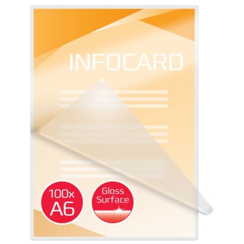 Folie do laminacji Document, A6, 125 mic, 100 szt., 3740442, GBC GBC