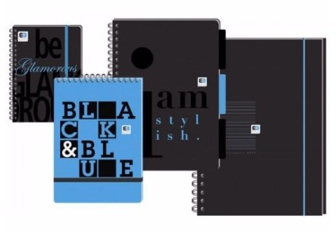 Kołozeszyt PP A5 100k kratka sp.po kr.boku INTERDRUK 7418 Interdruk