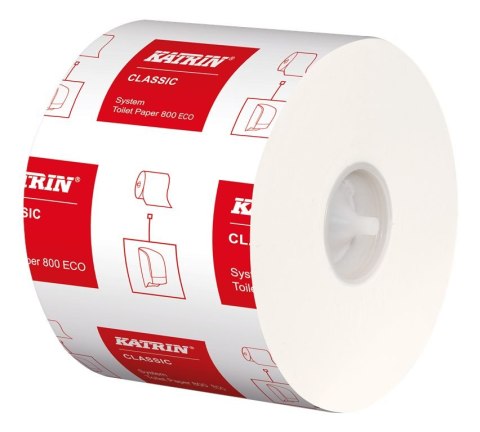 Papier toaletowy, duże rolki KATRIN CLASSIC System Toilet ECO, 103424, opakowanie: 36 rolka Katrin