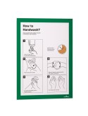 Ramka MAGAFRAME A4 - samoprzylepna magnetyczna zielona DURABLE 487205 2 sztuki Durable