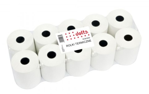 Rolki_termiczne DOTTS 28x30mm (10szt) BPA FREE Dotts Rolki_termiczne DOTTS 28x30mm (10szt) BPA FREE Dotts