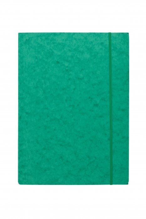 Teczka z gumką prostą DOTTS A4 preszpan zielona 390g Dotts Teczka z gumką prostą DOTTS A4 preszpan zielona 390g Dotts