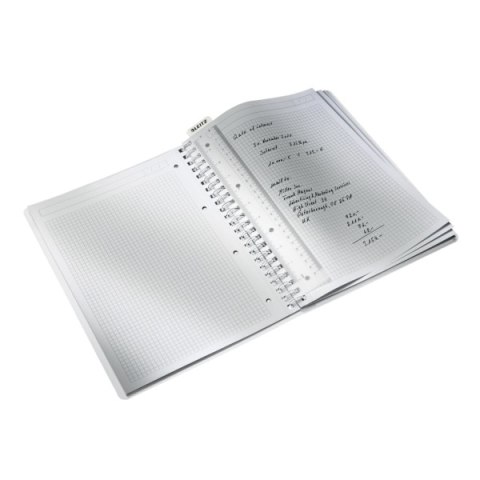 Kołonotatnik w kratkę A4 PP Leitz WOW, zielony 46380054 Leitz Kołonotatnik w kratkę A4 PP Leitz WOW, zielony 46380054 Leitz