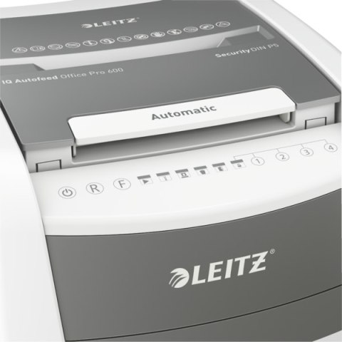 Niszczarka Leitz IQ AutoFeed 600, P5 80180000 Leitz Niszczarka Leitz IQ AutoFeed 600, P5 80180000 Leitz