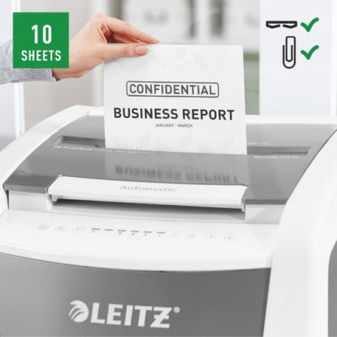 Niszczarka Leitz IQ AutoFeed 600, P5 80180000 Leitz Niszczarka Leitz IQ AutoFeed 600, P5 80180000 Leitz