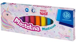Plastelina Jednorożec 12 kolorów ASTRA, 303221007 Astra
