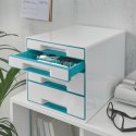 Pojemnik LEITZ WOW 4szu.turkusowy 52132051 Leitz