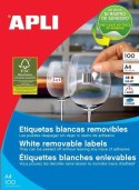 Etykieta AP3052 38x21,2 (100) APLI (X) Apli